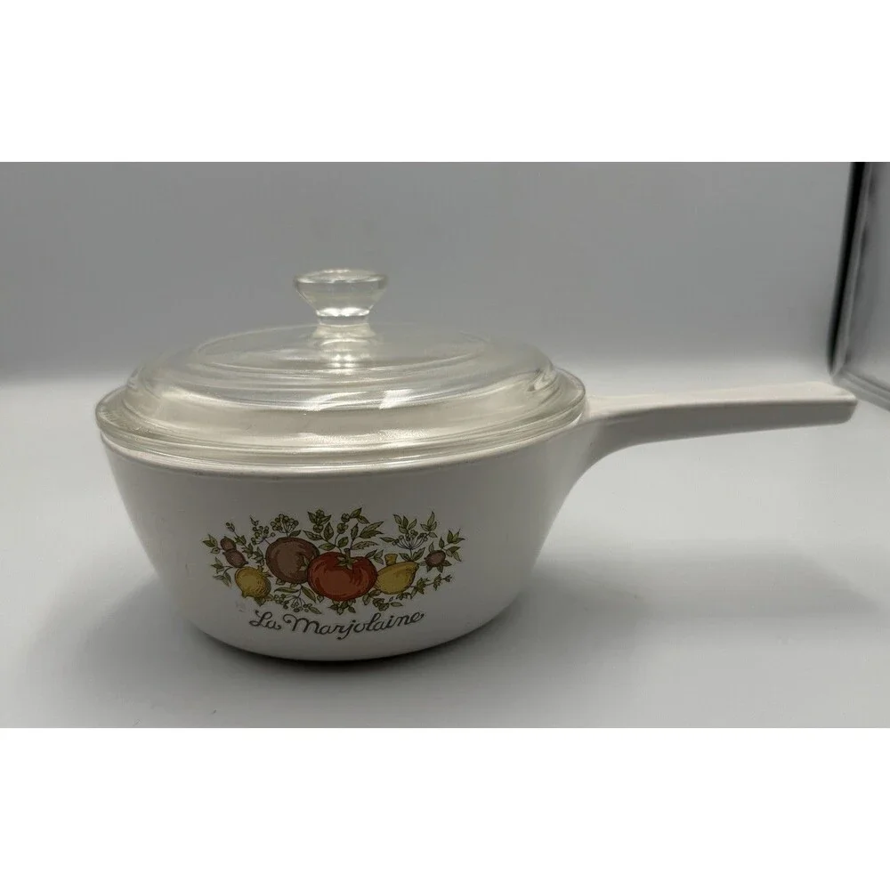 Vintage Corning Ware Spice Of Life La Marjolaine 1 1/2 Pint P-82-B W/ Lid